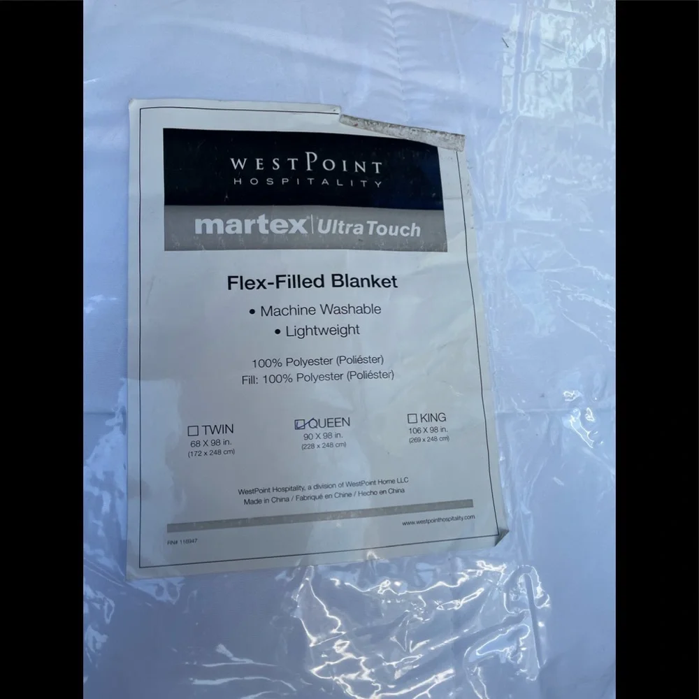 Martex Ultra Touch Queen Blanket Comforter
